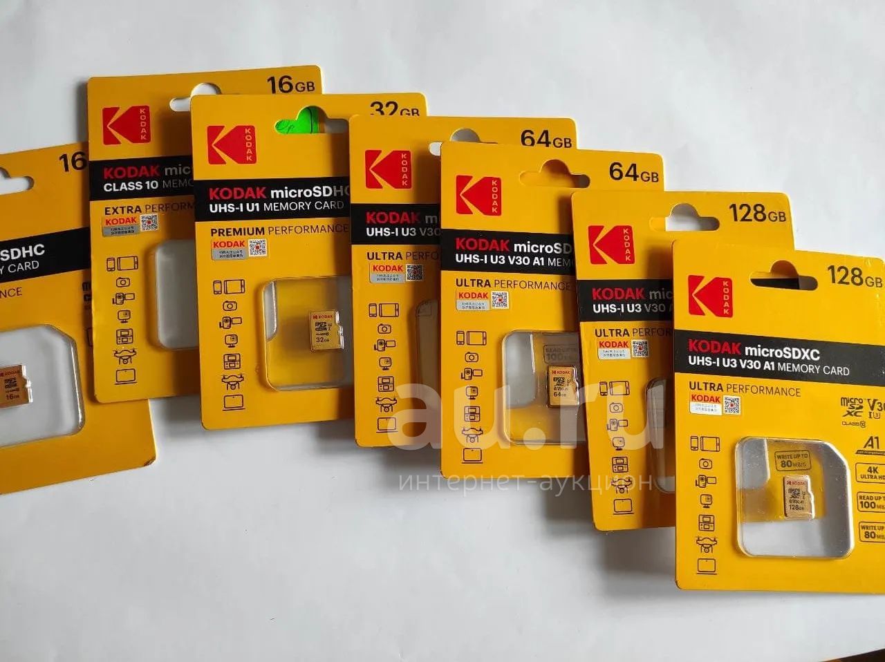 Карта памяти микро sd KODAK 64 ГБ — купить в Красноярске. Состояние ...