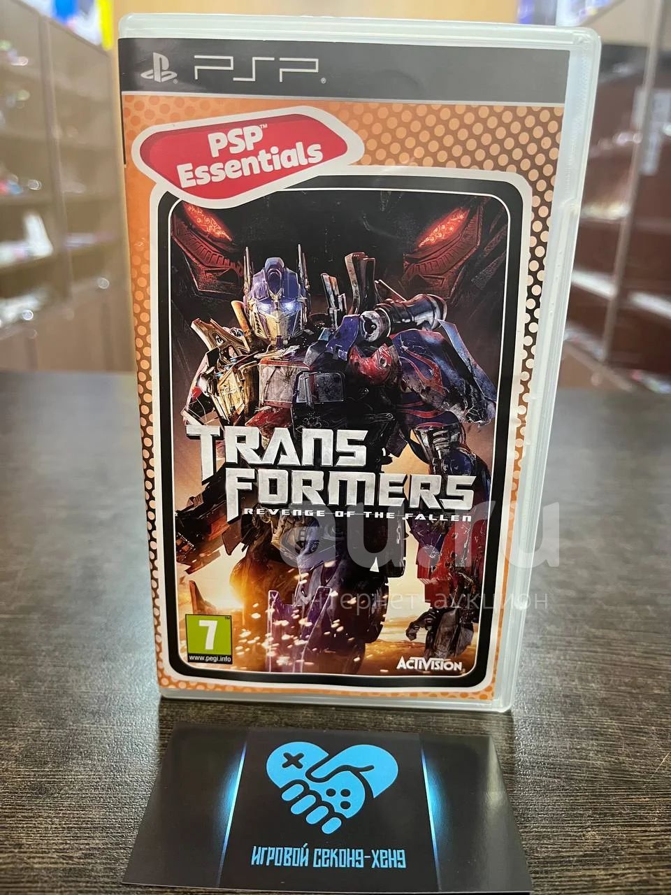 Transformers Revenge of the fallen. Лицензионный диск для Playstation  Portable PSP PS — купить в Красноярске. Состояние: Б/у. Игры для консолей  на интернет-аукционе Au.ru