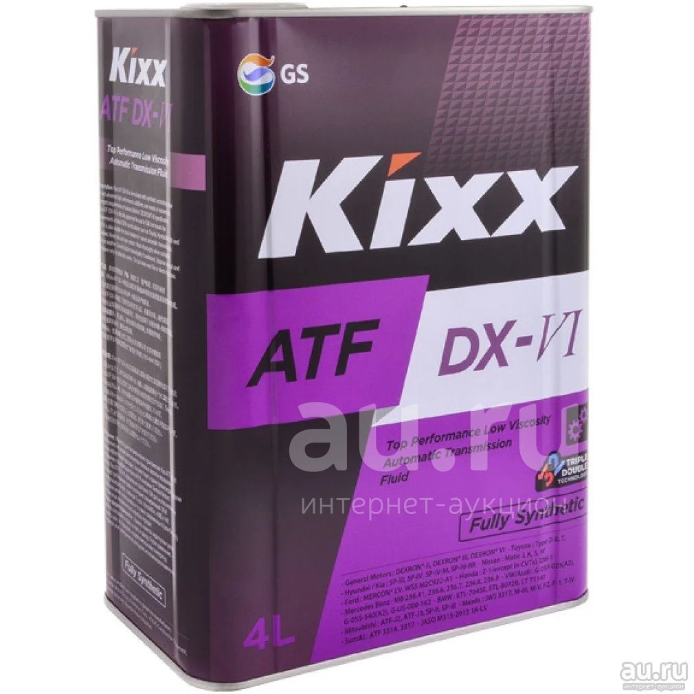 Масло для АКПП Kixx ATF DX-VI 4л — купить в Красноярске. Масла ...