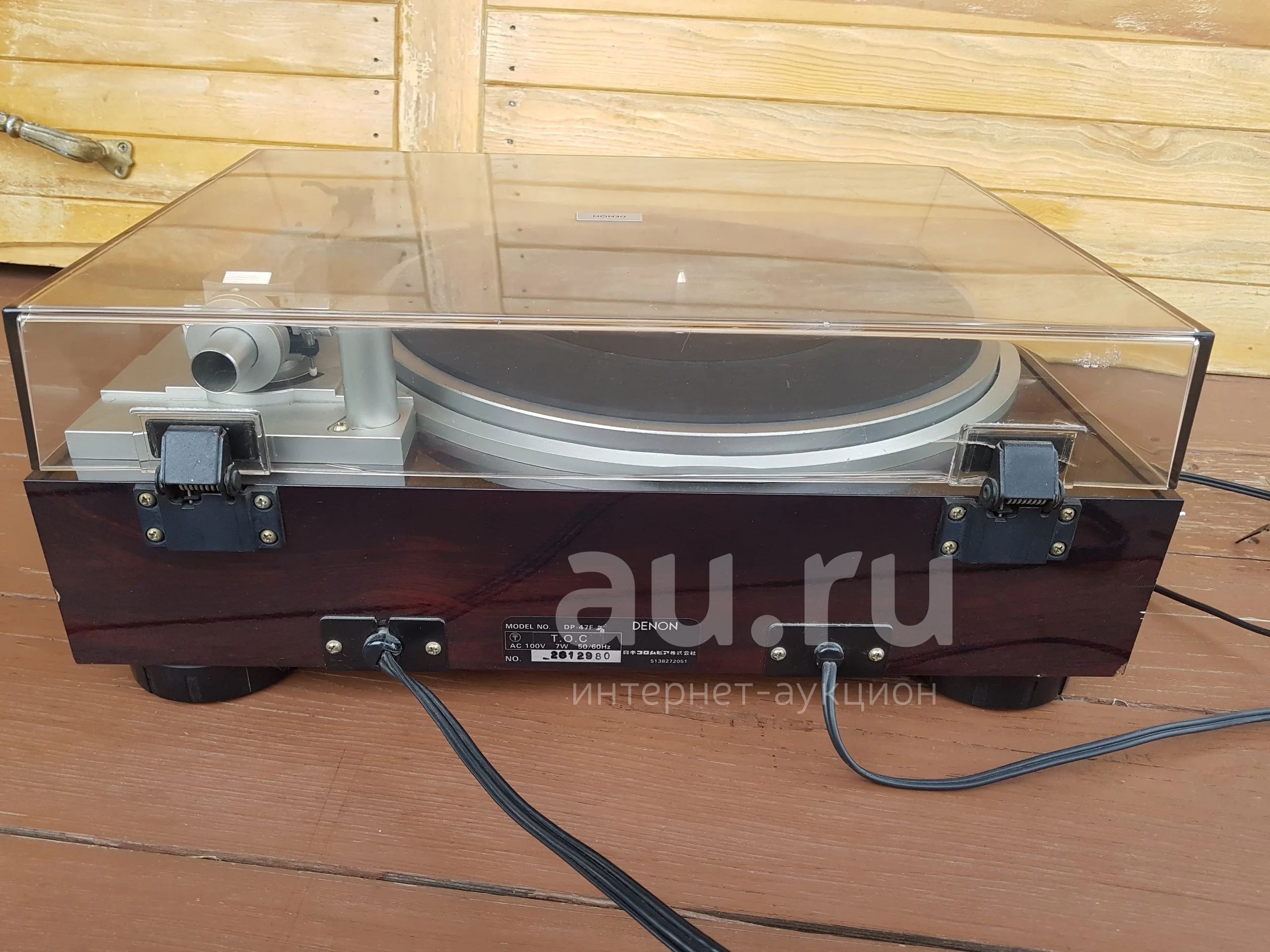 Проигрыватель виниловых пластинок Denon DP-47F — купить в Красноярске ...