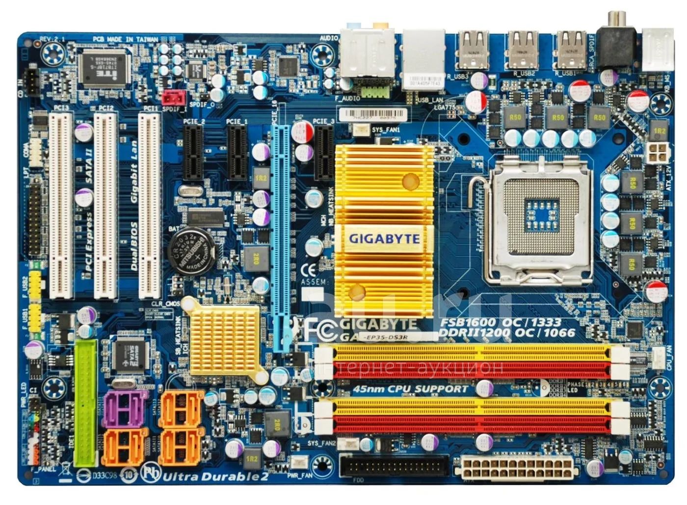 Системная плата gigabyte ga ep45c ds3 схема