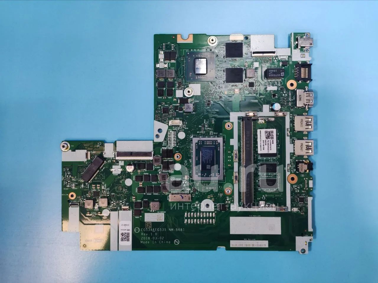 Материнская плата EG534/EG535 NM-B681 Rev: 1.0 для ноутбука Lenovo ...