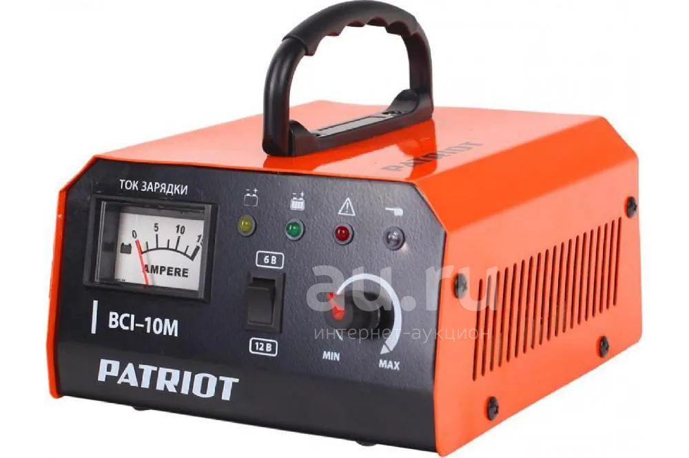 Устройство зарядное PATRIOT BCI-10M (400Вт, 6/12В, 10-150Ач, ток .
