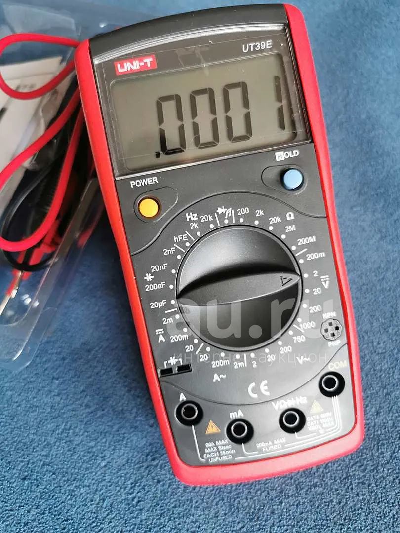Мультиметр Uni-t ut39e — купить в Красноярске. Состояние: Новое ...