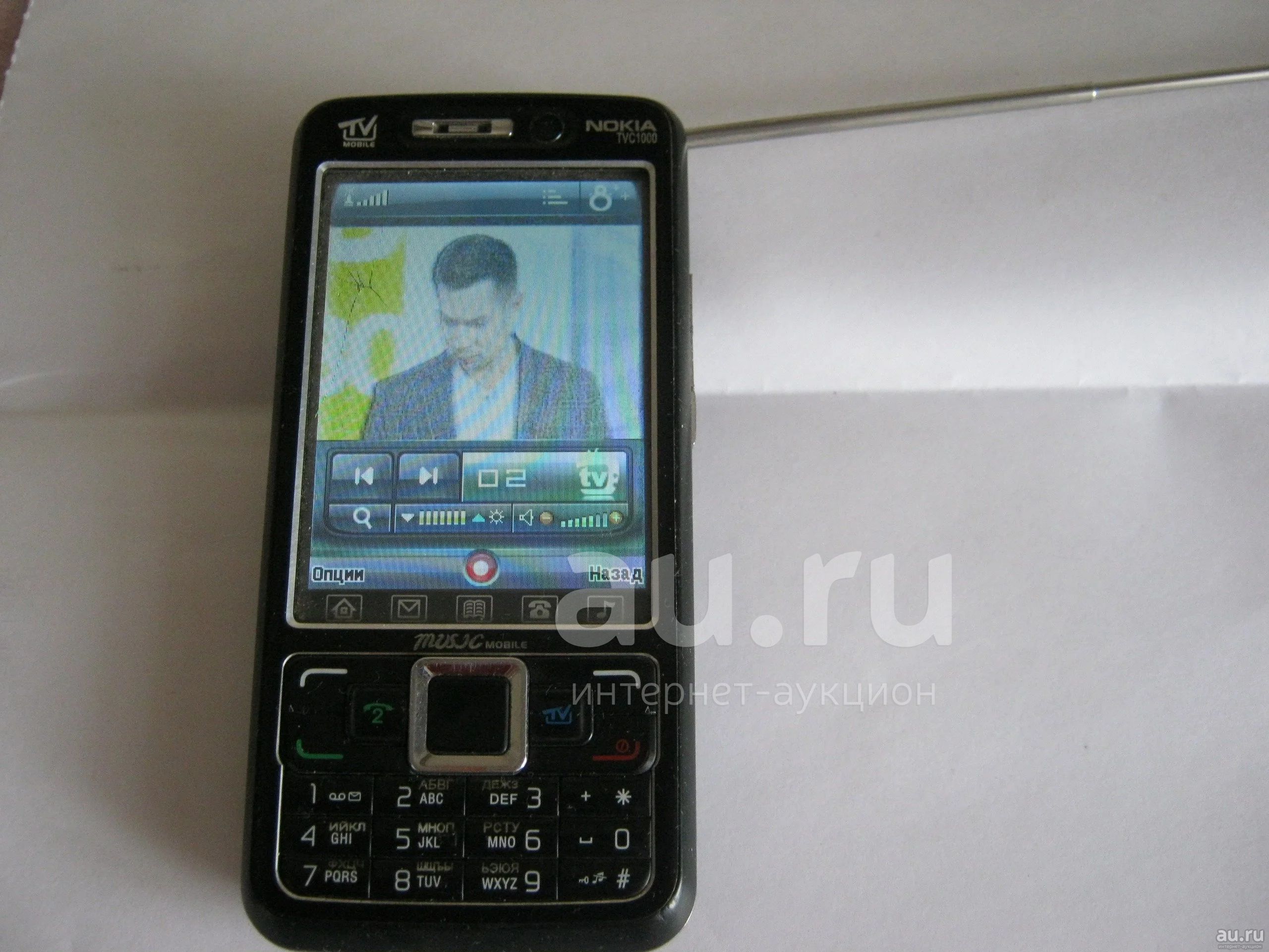 Телефон копия N-71 китай 2 сим . Tv — купить в Красноярске. Состояние: Б/у.  Кнопочные мобильные телефоны на интернет-аукционе Au.ru