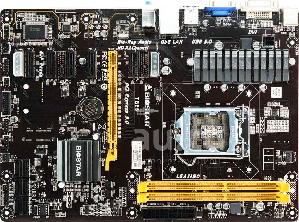 Материнская плата LGA1150 Biostar tb85 v6.0 Гарантия ! Трейд - Ин ...