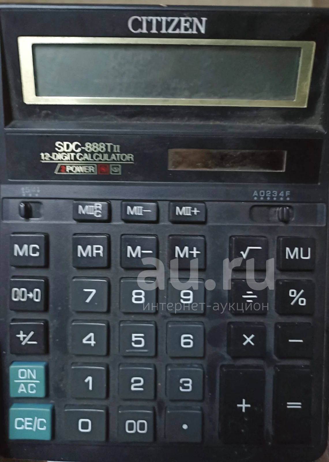 Калькулятор Citizen SDC-888 Tii — купить в Красноярске. Состояние: Б/у ...