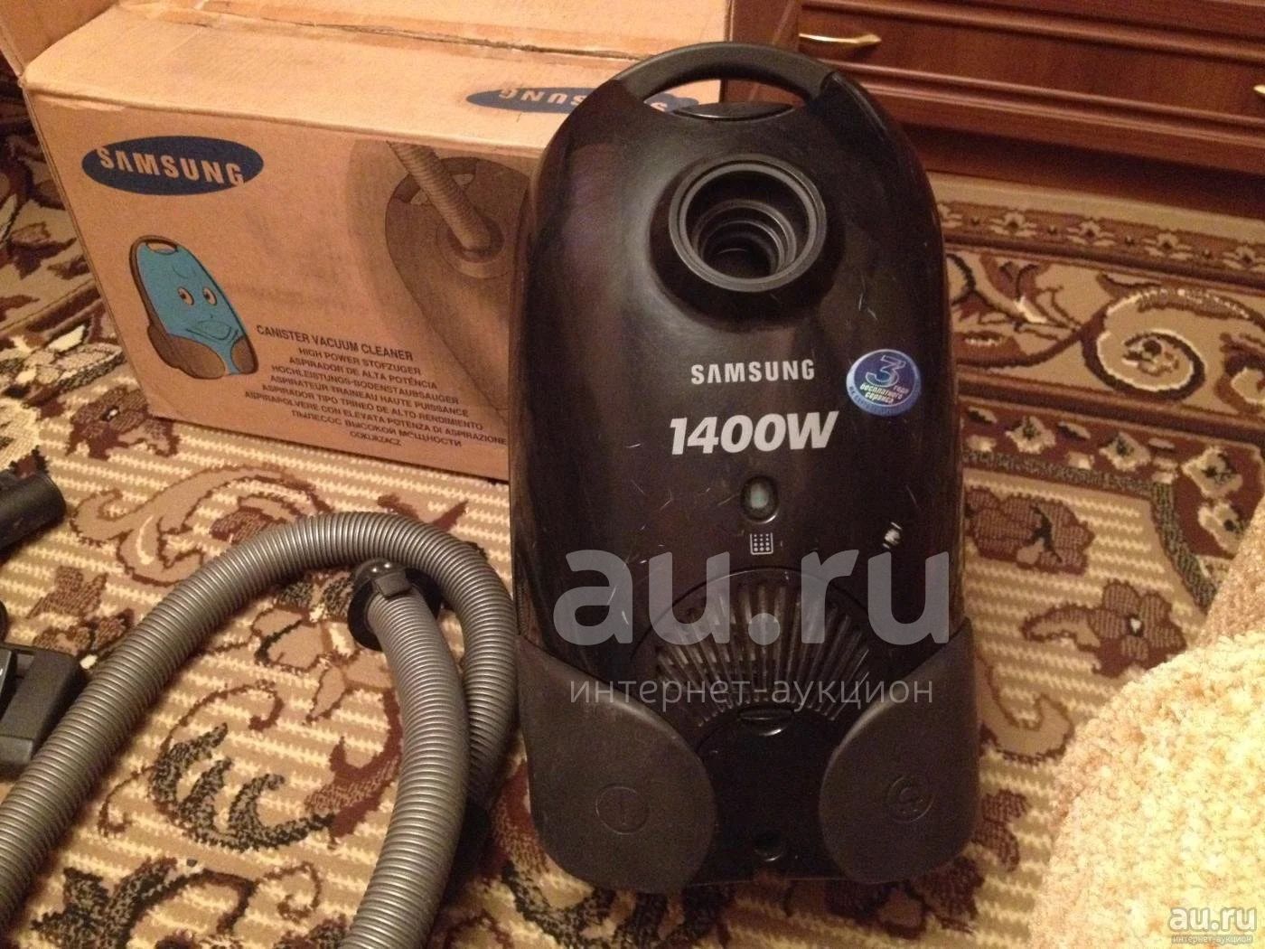 Пылесос Samsung VC-6014SN3K/XEV, 1400W — купить в Красноярске. Состояние:  Б/у. Пылесосы, паровые швабры на интернет-аукционе Au.ru