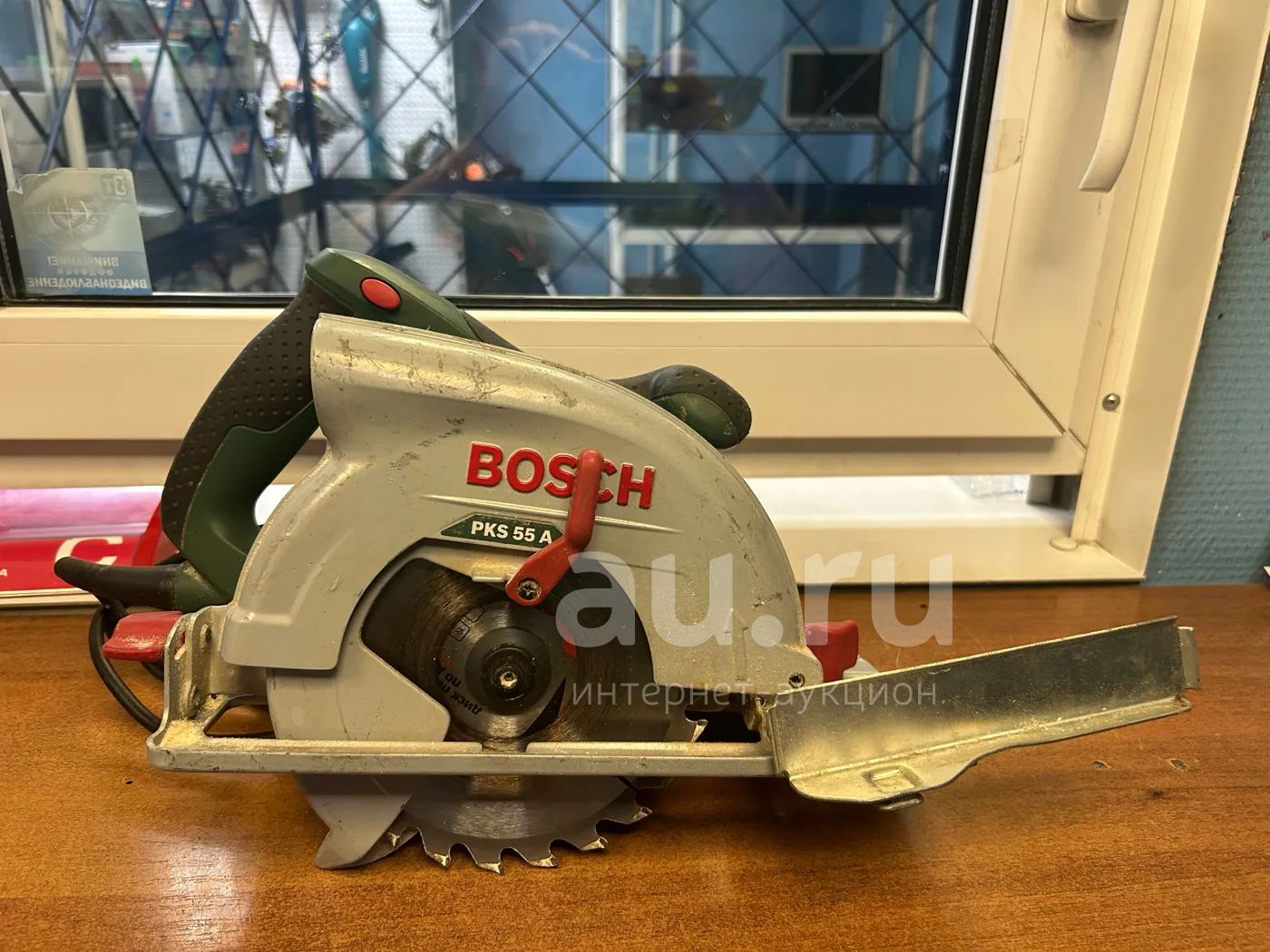 Дисковая пила BOSCH PKS 55 А — купить в Красноярске. Состояние: Б/у ...