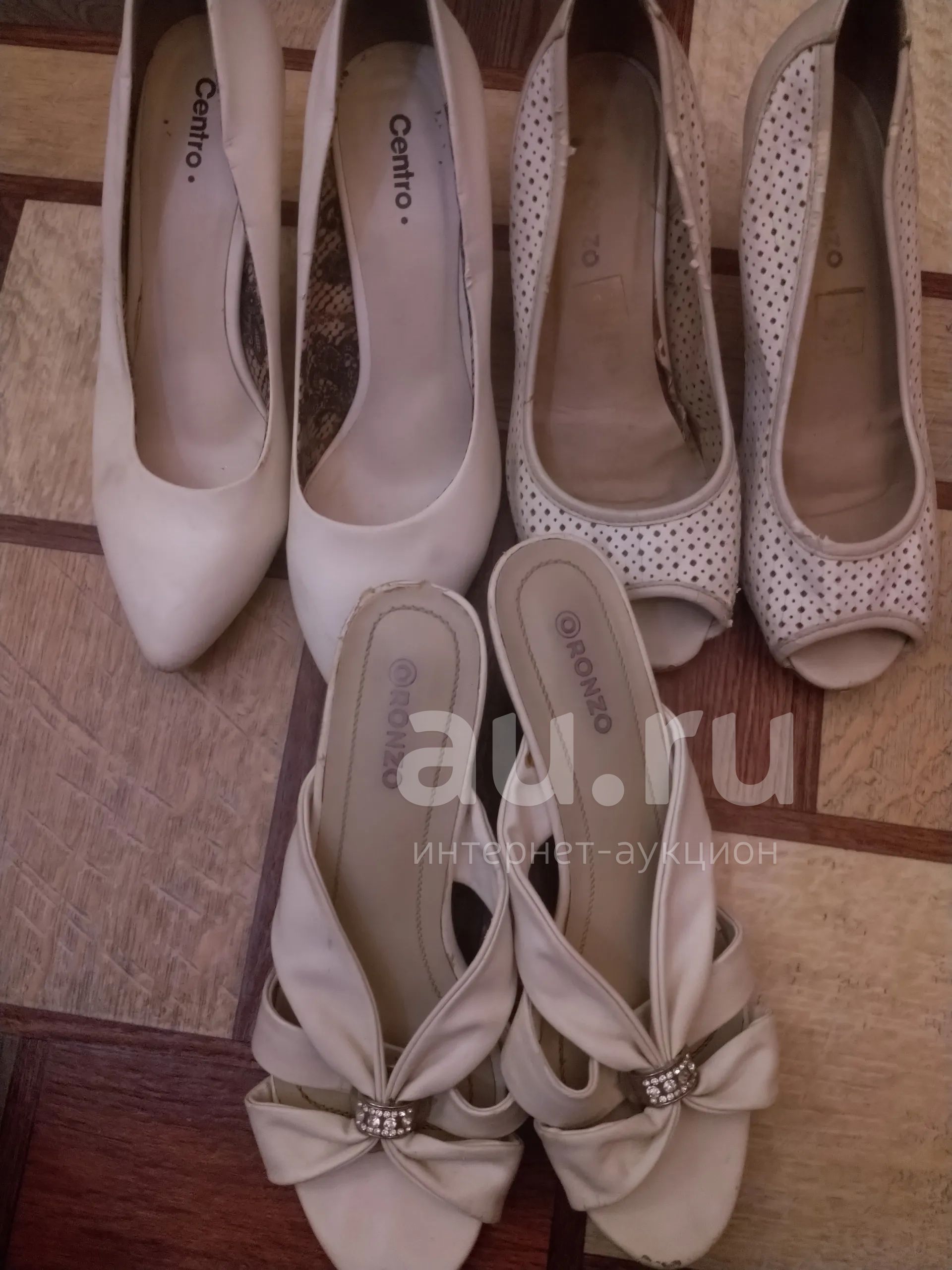 Туфли белые летние — купить в Красноярске. Состояние ...
