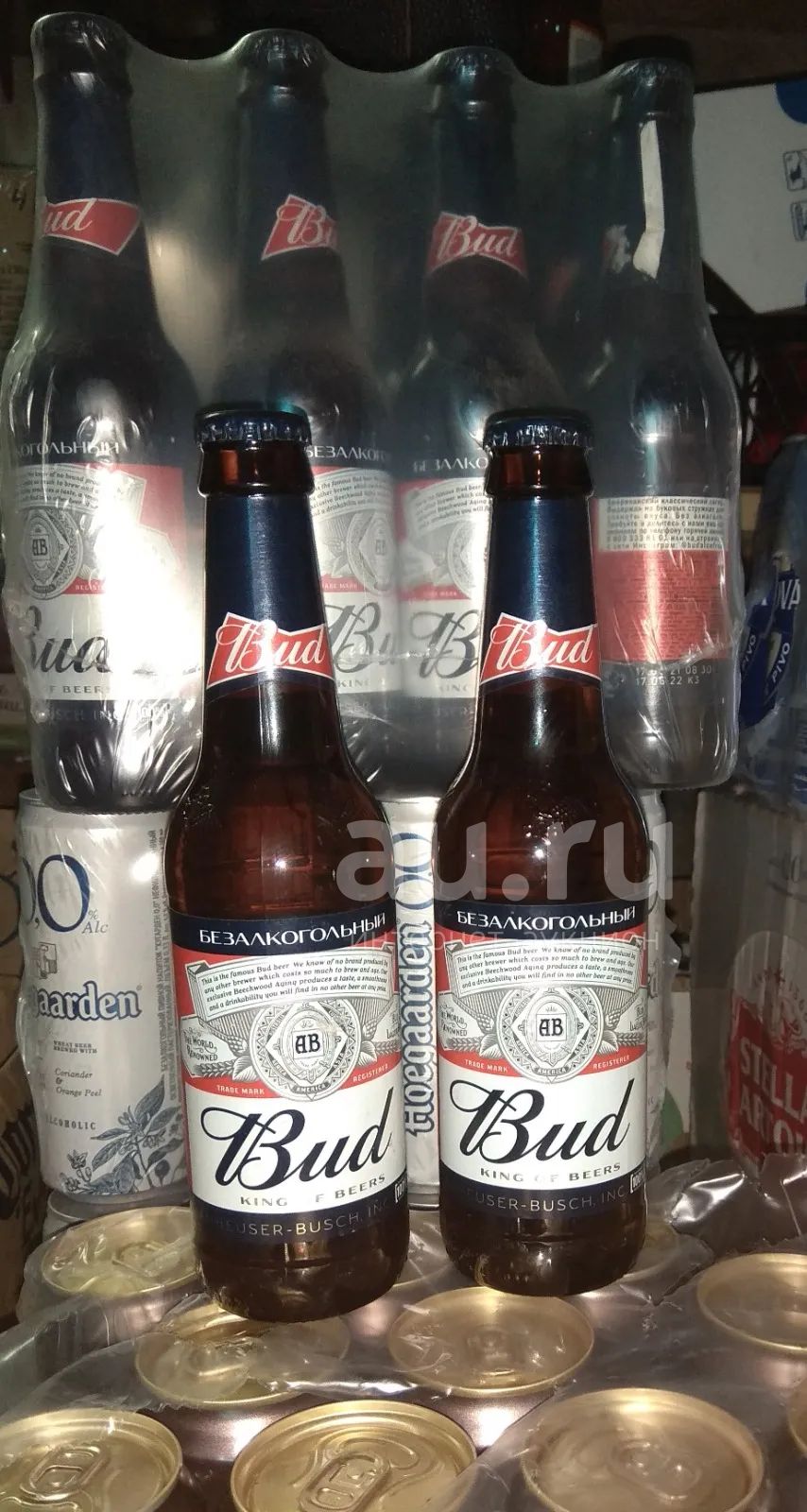 пиво Bud безалкогольное Бад нулевка — купить в Красноярске. Напитки на ...