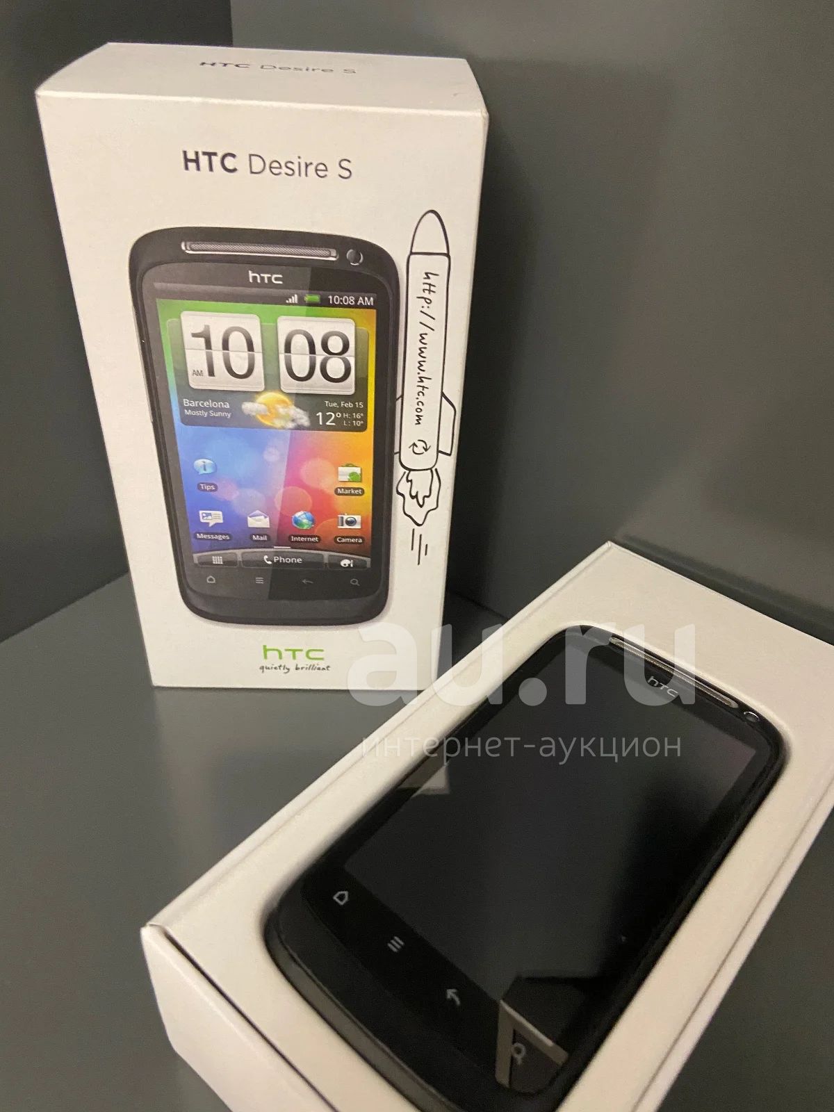 Телефон HTC Desire S — купить в Красноярске. Состояние: Б/у. Смартфоны на  интернет-аукционе Au.ru