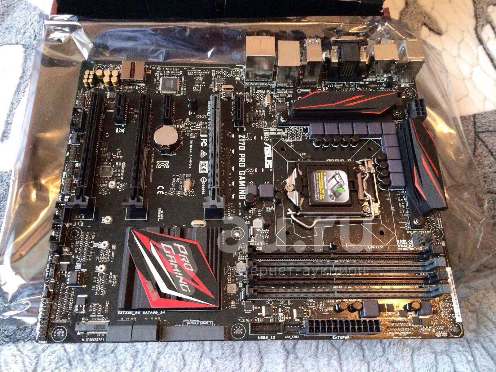 Материнская плата ASUS Z170 PRO GAMING (LGA1151, ATX) Гарантия ! Трейд ...