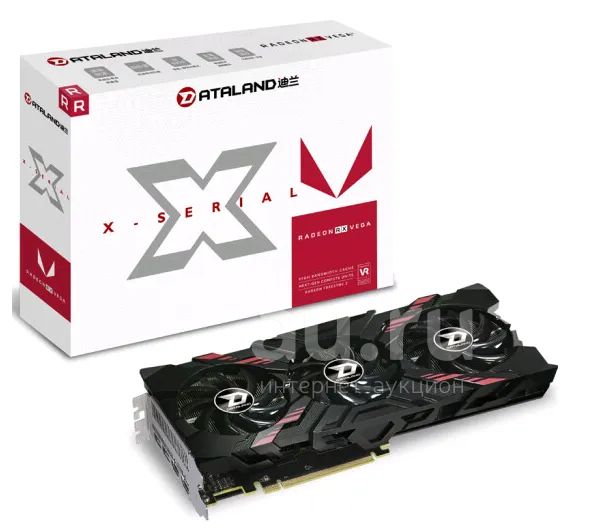 Видеокарта Radeon RX VEGA 56 (Dataland 8GB HBM2 X-Serial) 8GB, 2048бит ...
