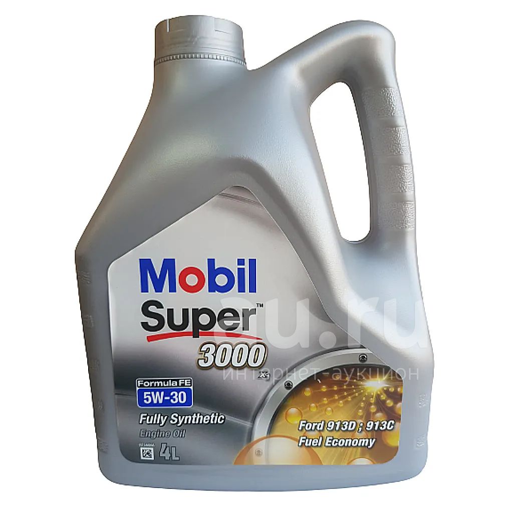 Mobil Super 3000 Formula FE 5W-30 4L — купить в Красноярске. Масла ...