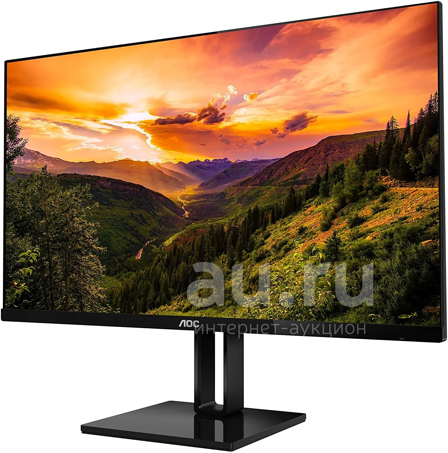 Монитор 23.8" AOC 24V2Q, 1920*1080, 75 Гц, IPS, LED:250cd/m, 20M:1 (DC ...