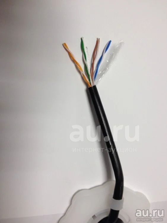 Витая пара UTP 4 пары AWG 24 Cat.5e внешняя CCA Net.on 305м (UTP 4x2x0 ...