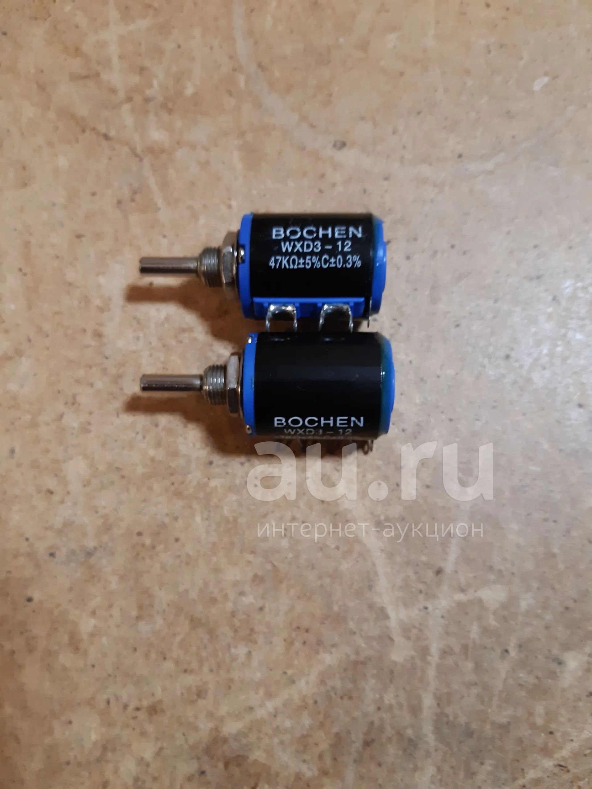 Резисторы многооборотные 47кОм 2шт — купить в Красноярске. Состояние ...