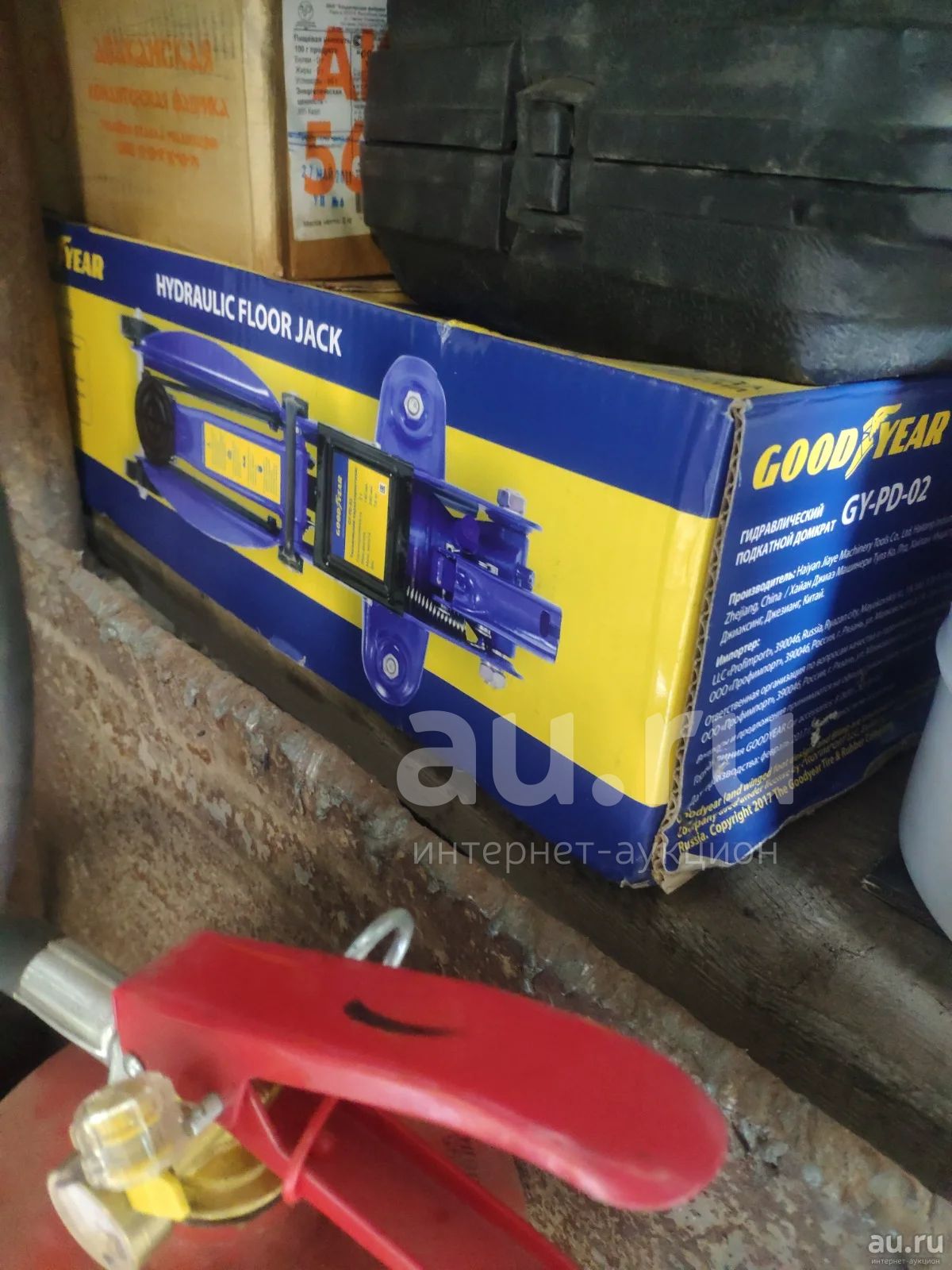 Подкатной домкрат Goodyear "GY-PD-02 2Т" — купить в Красноярске ...
