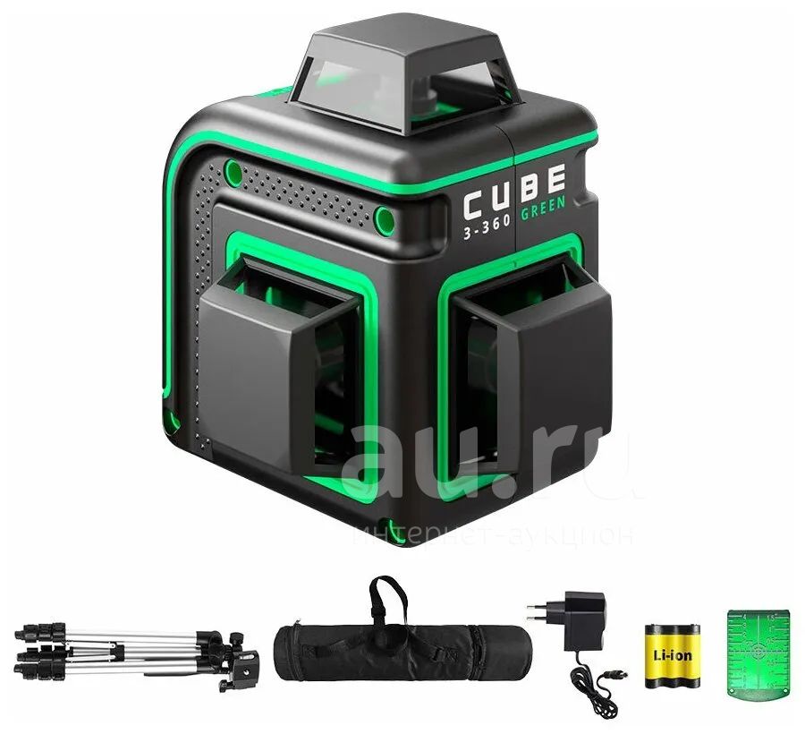 Лазерный уровень ADA Cube 3-360 Green Professional Edition [А00573 ...