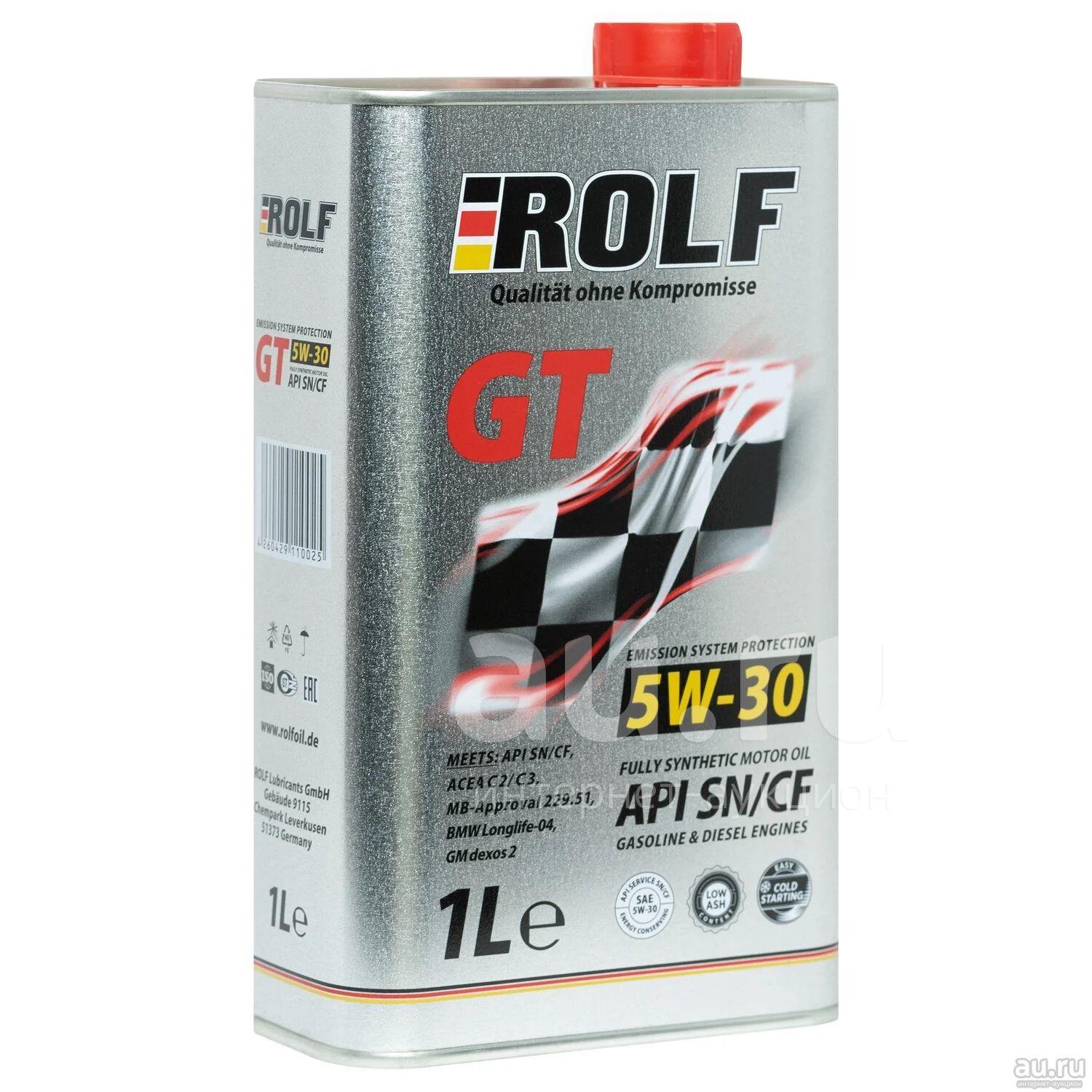 ROLF GT 5W30 A3/B4 1 литр. —  в Красноярске. Масла, жидкости на .