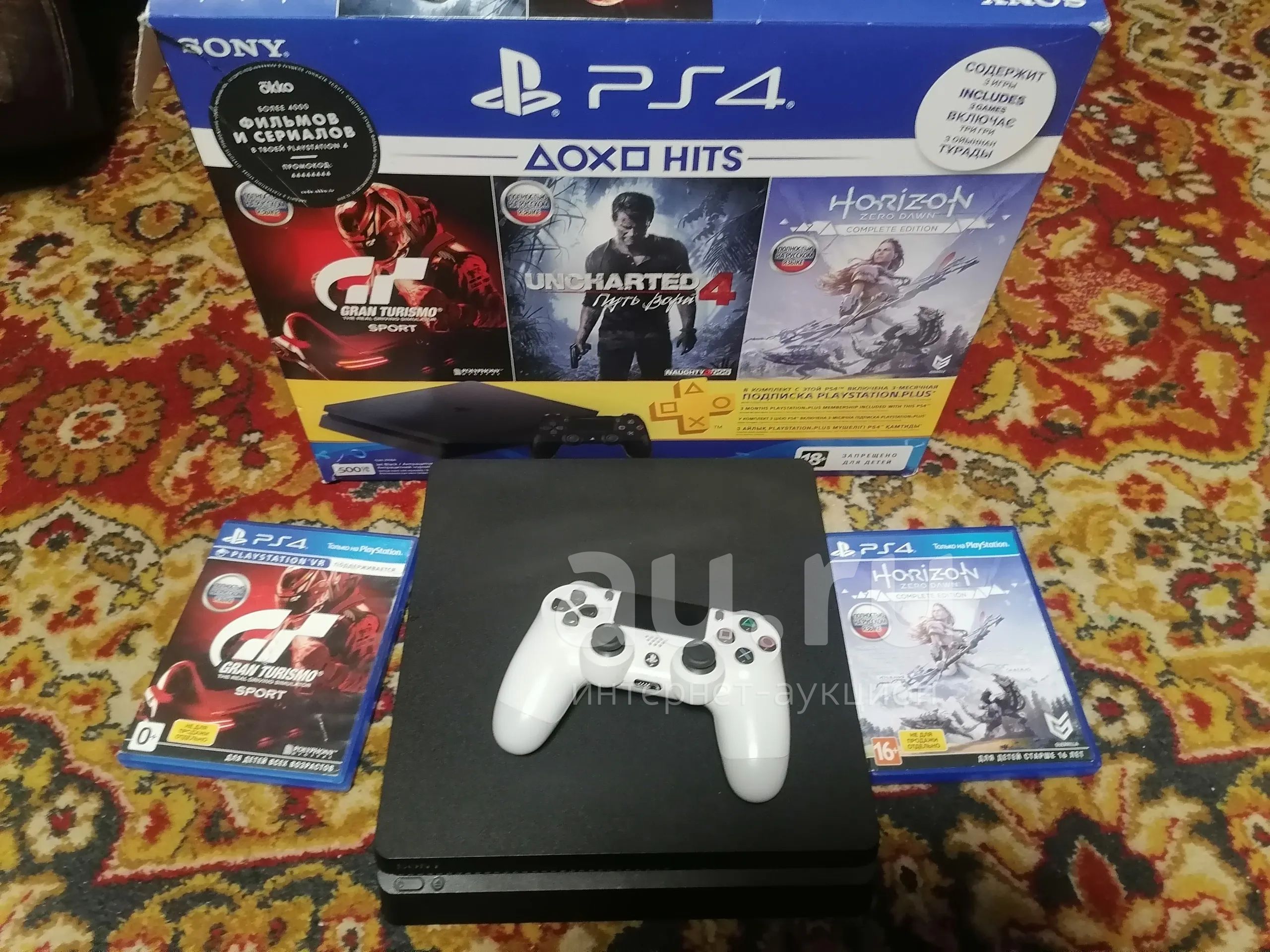 Ps4 slim — купить в Красноярске. Состояние: Б/у. Игровые приставки ...