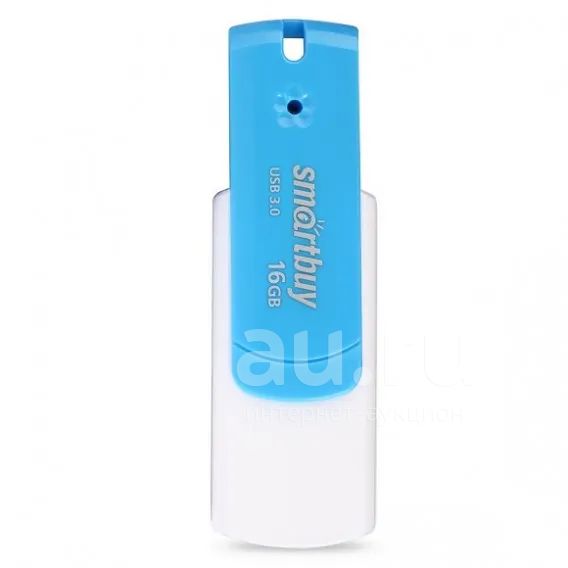 Флэш-диск SmartBuy 16GB USB 3.0/3.1 Diamond синий — купить в ...