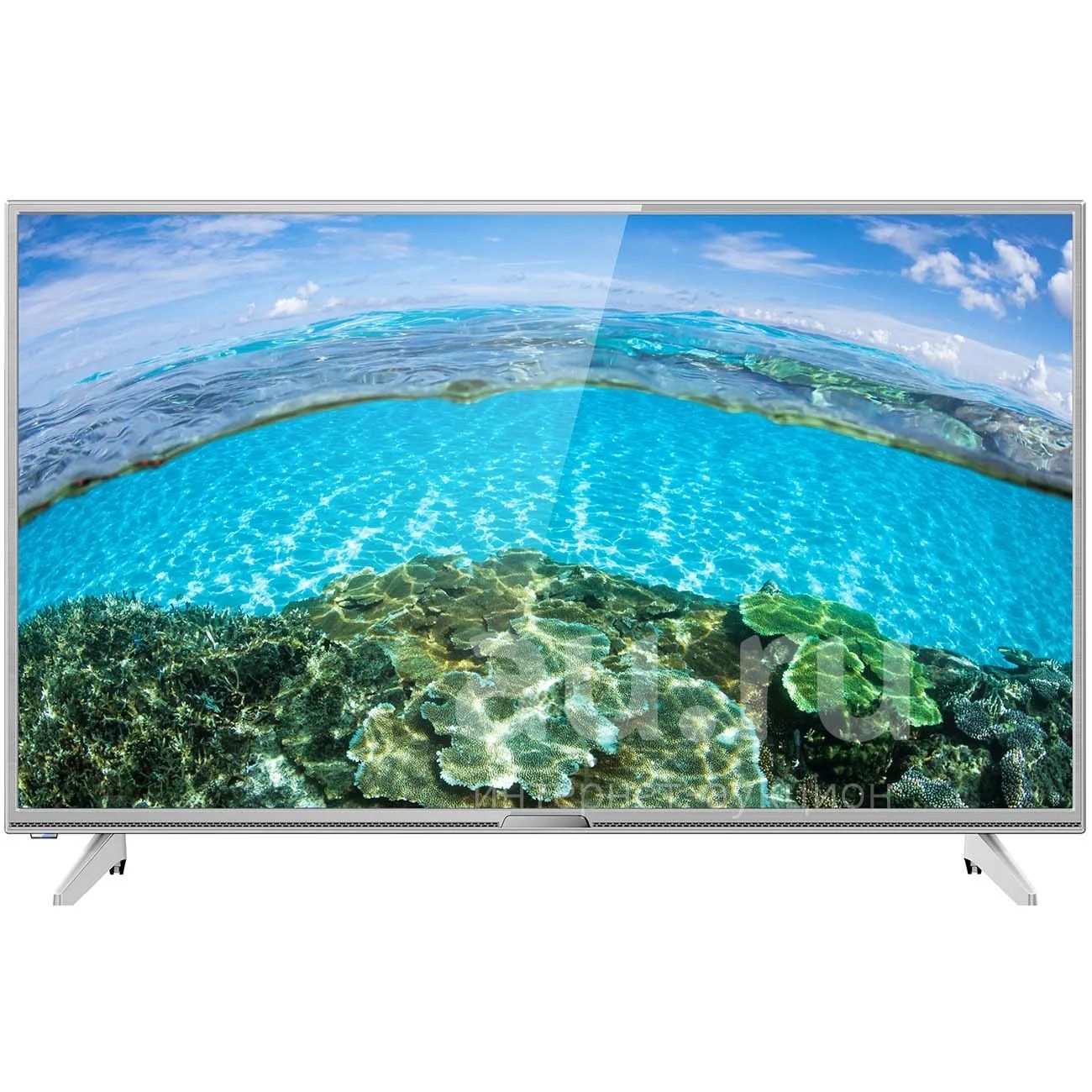 Новый FullHD телевизор 32" Hi VHIT-32F102SS Silver. Диагональ 32" (81см ...