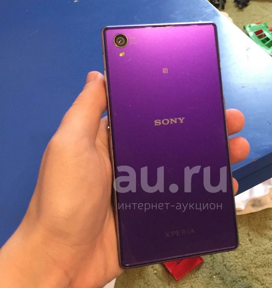 Смартфон Sony Xperia Z1 фиолетовая — купить в Красноярске. Состояние: Б/у.  Смартфоны на интернет-аукционе Au.ru