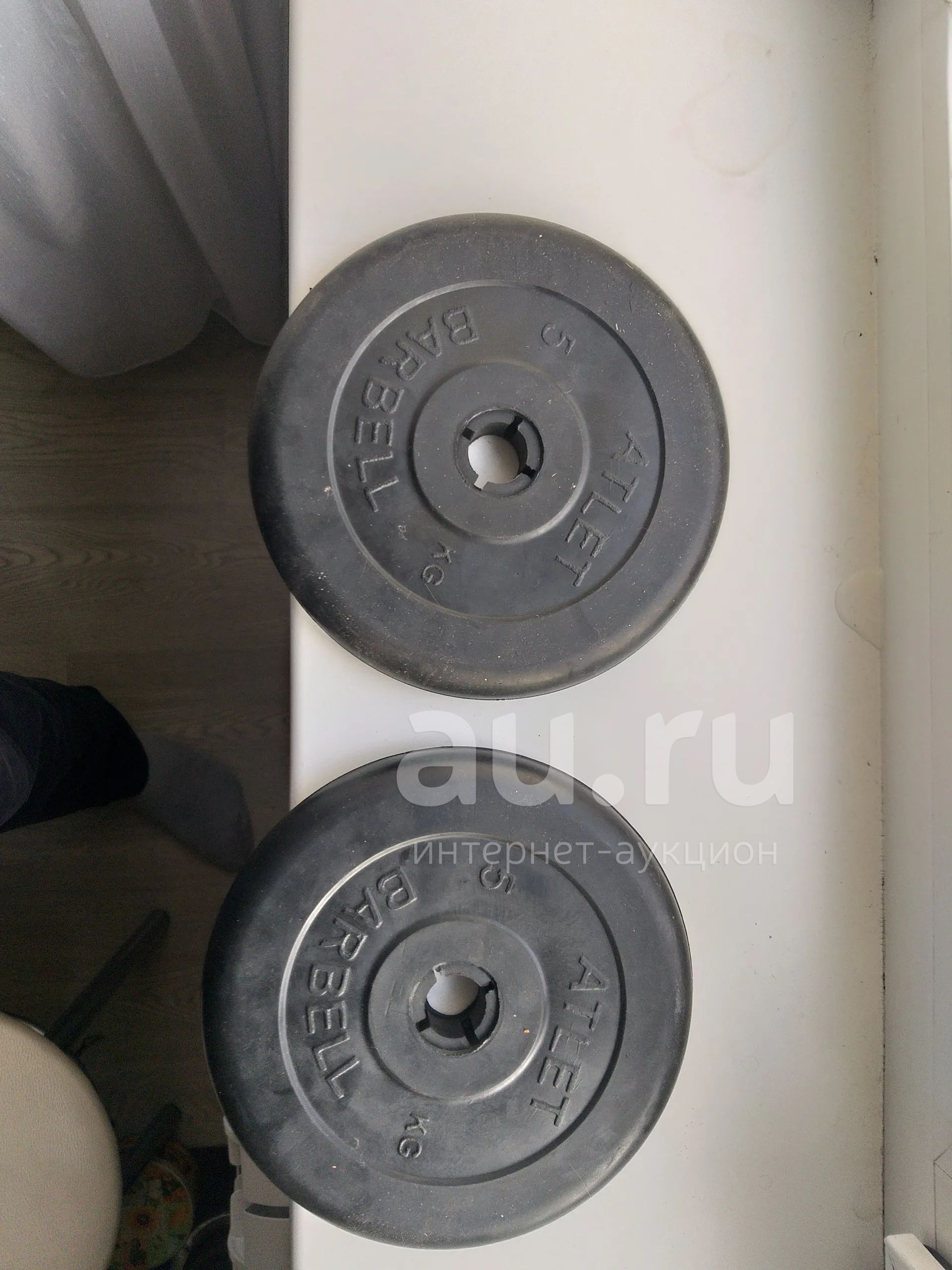 Блины по 5 кг для гантели Barbell цена за 2 шт — купить в Красноярске ...