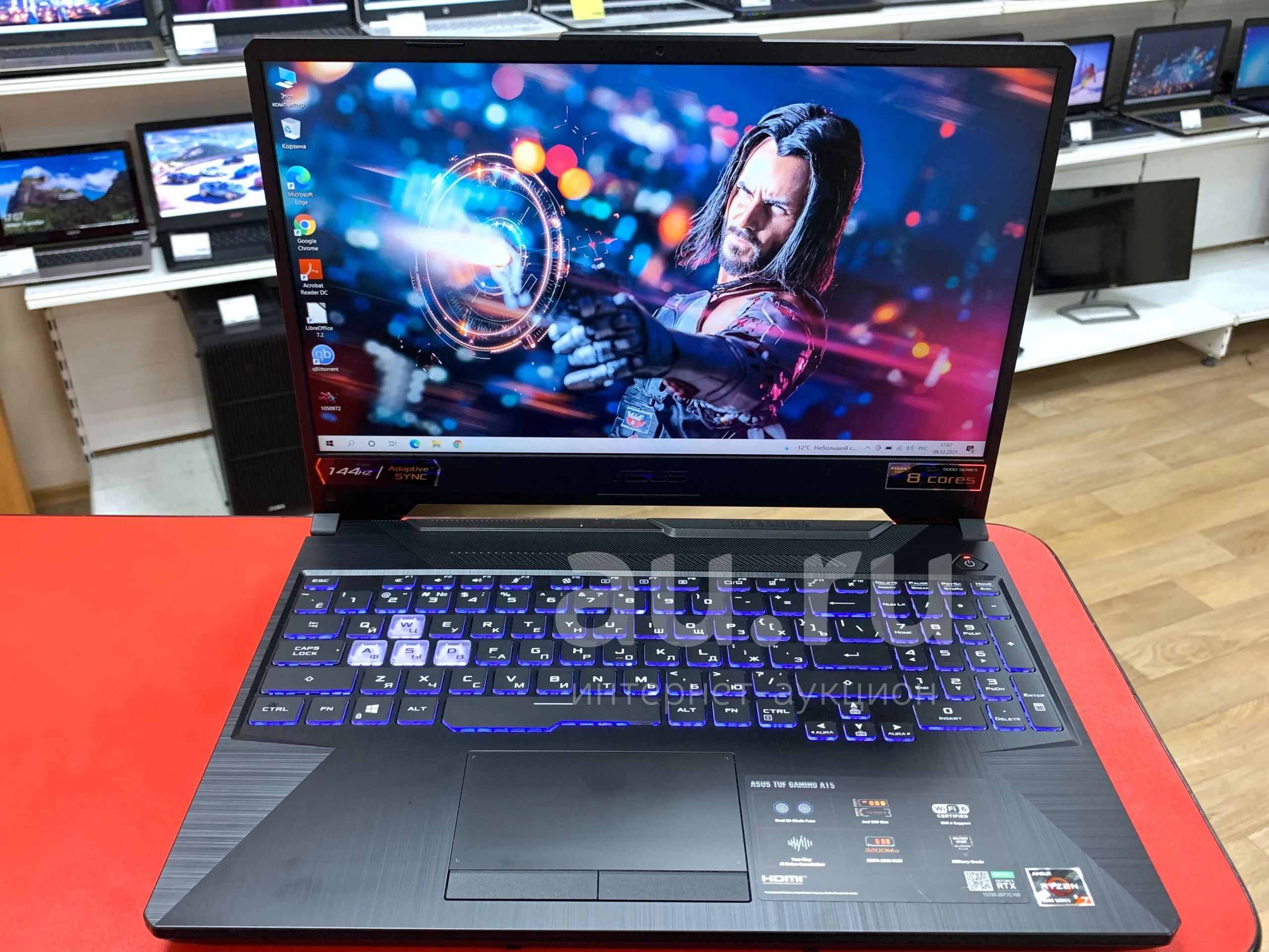 Ноутбук ASUS Ryzen 7 5800H 8/16 ядер — купить в Красноярске. Состояние ...