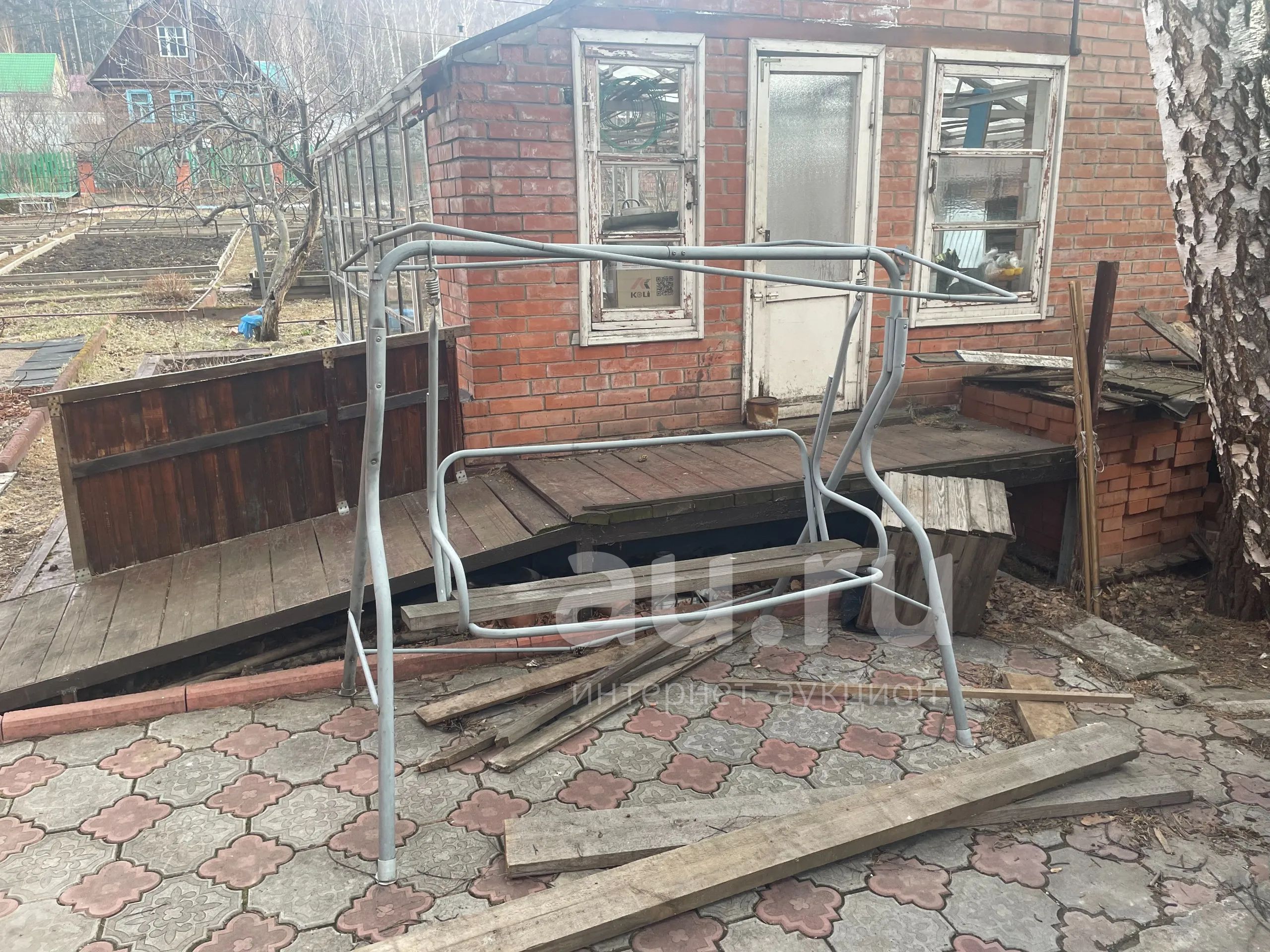 Качеля садовая — купить в Красноярске. Состояние: Б/у. Качели на ...