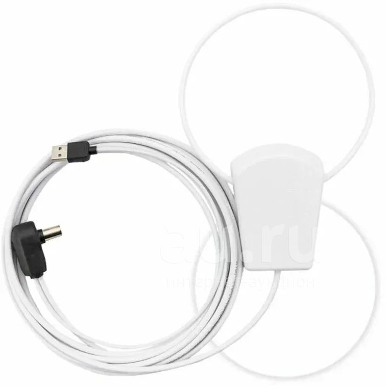 Антенна комнатная Волжанка-TWIN активная цифровая (ДМВ/DVB-T2/USB ...