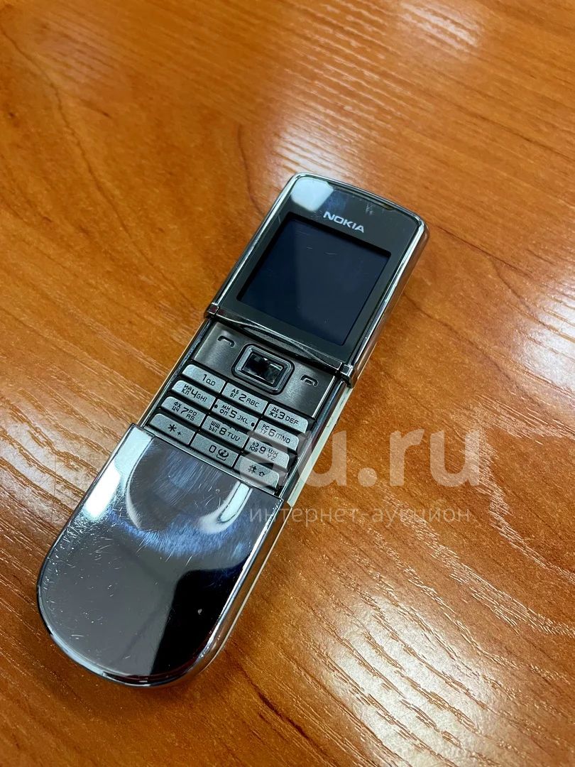 Nokia 8800 Sirocco (повторно, не выкупили) — купить в Дивногорске.  Состояние: Б/у. Кнопочные мобильные телефоны на интернет-аукционе Au.ru