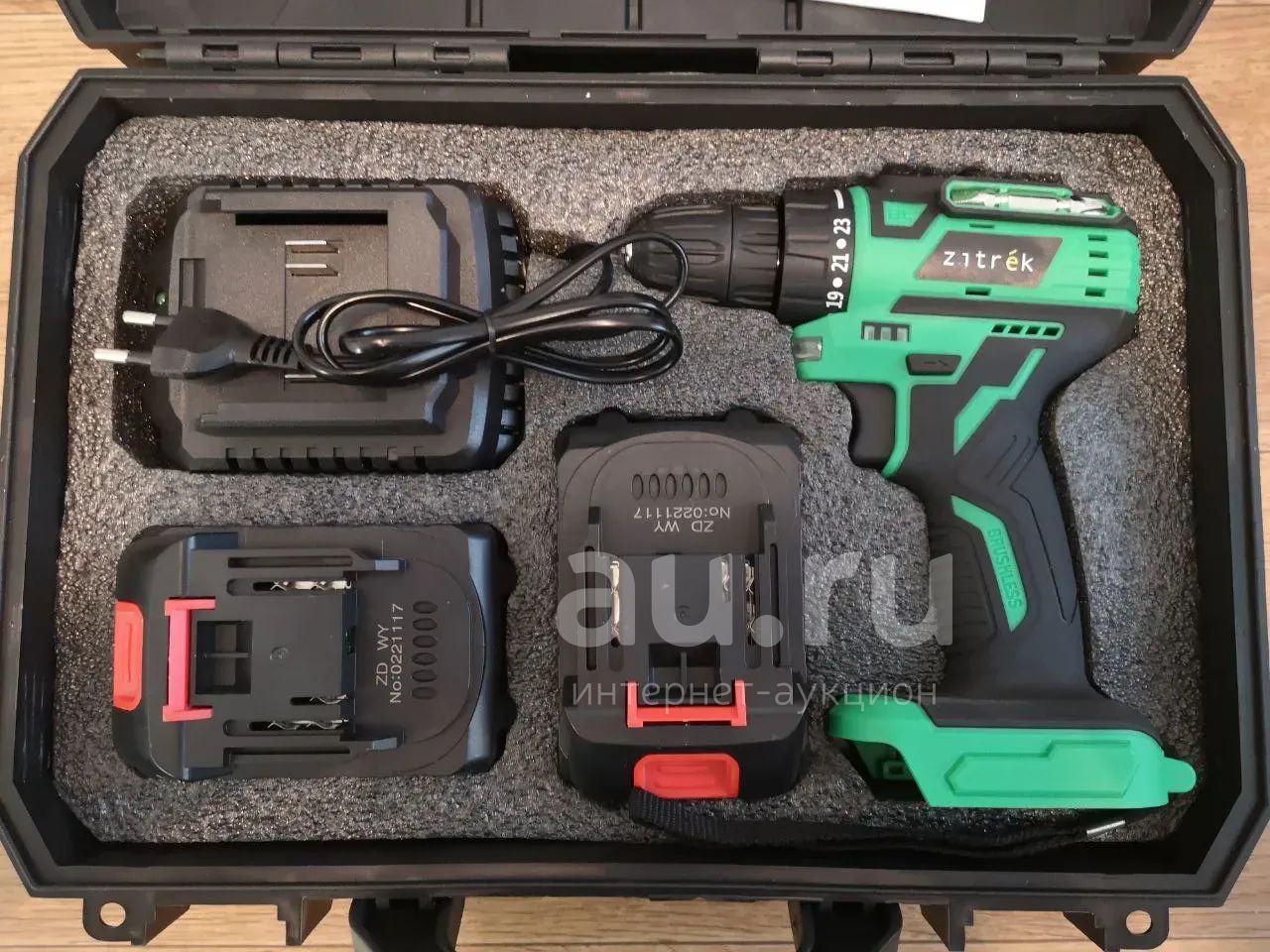 Дрель Zitrek Greenpower 20 Pro аккумуляторная, 20В — купить в ...