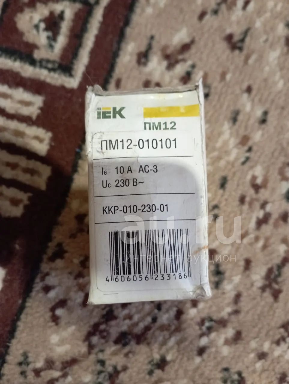 Пускатель магнитный ПМ12-010101 230В KKP-010-230-01 IEK — купить в ...