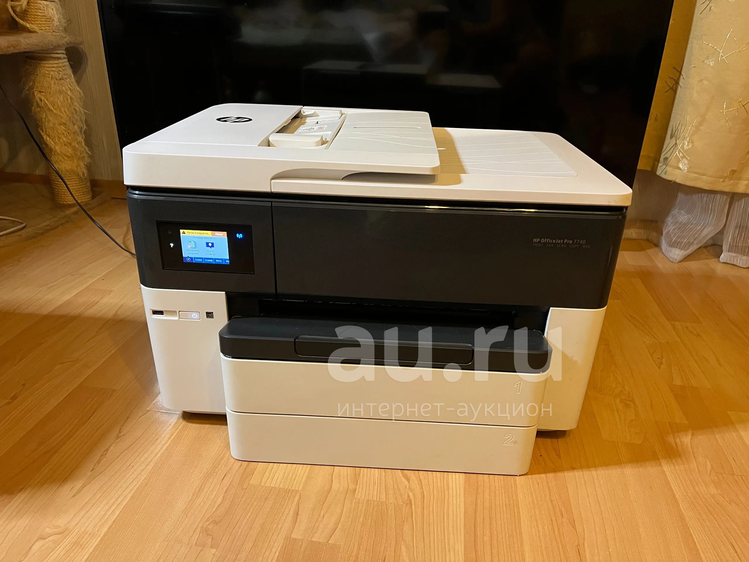 Мфу HP OfficeJet 7740 Pro Wi-Fi — купить в Красноярске. Состояние: Б/у ...