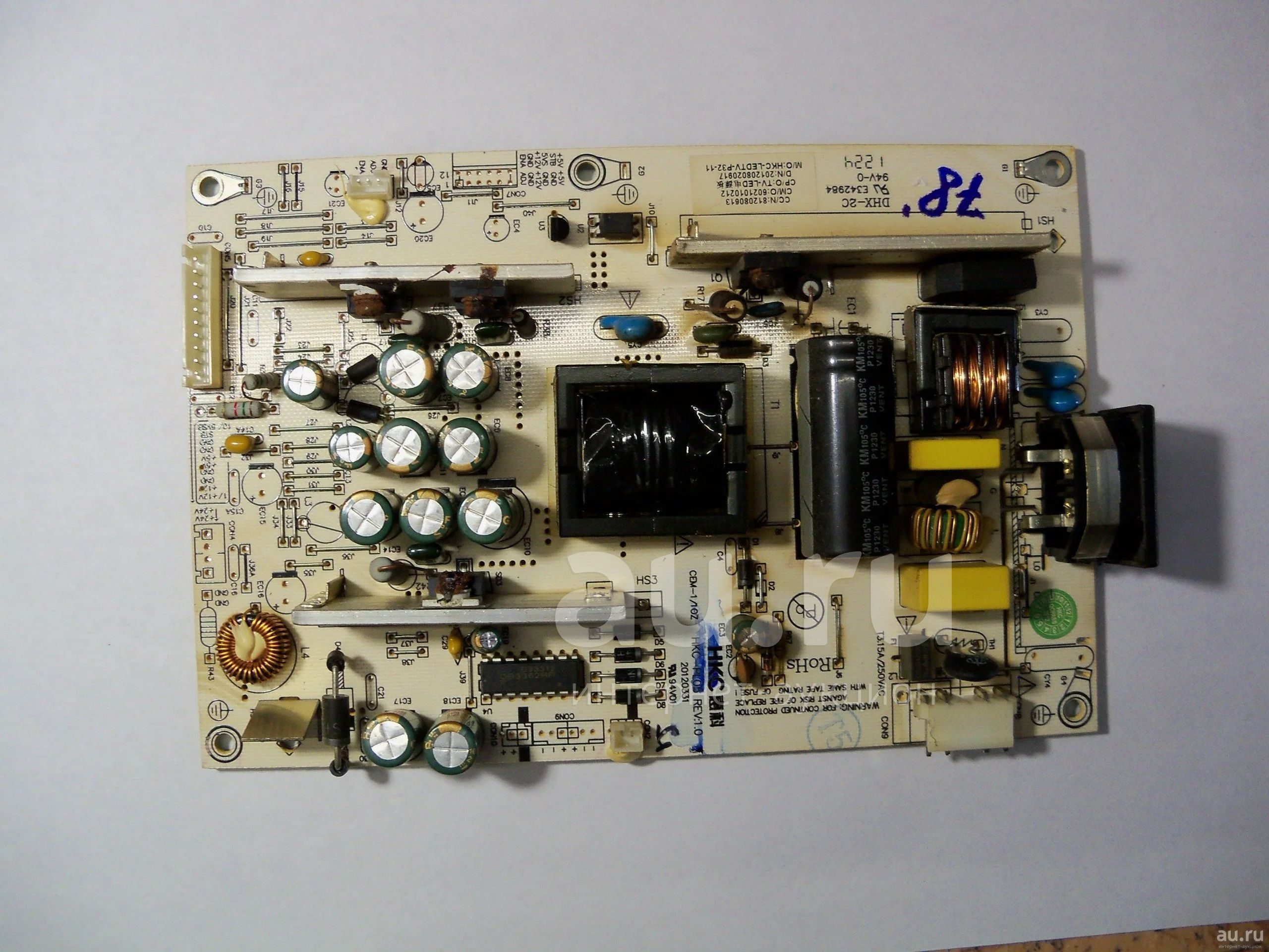 Lk pl390101e схема блока питания 78` Блок питания: HKC-PL05 rev1.0, DHX-2C, LEDTV-P32-11,Supra STV-LC32510WL,V1L1