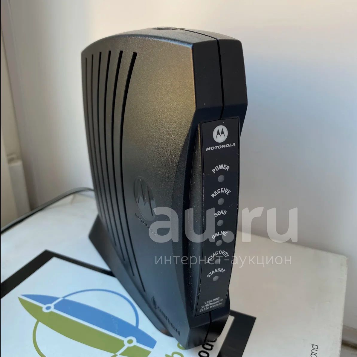 Кабельный модем Motorola Surfboard sb5100e — купить в Красноярске.  Состояние: Б/у. Проводные модемы на интернет-аукционе Au.ru