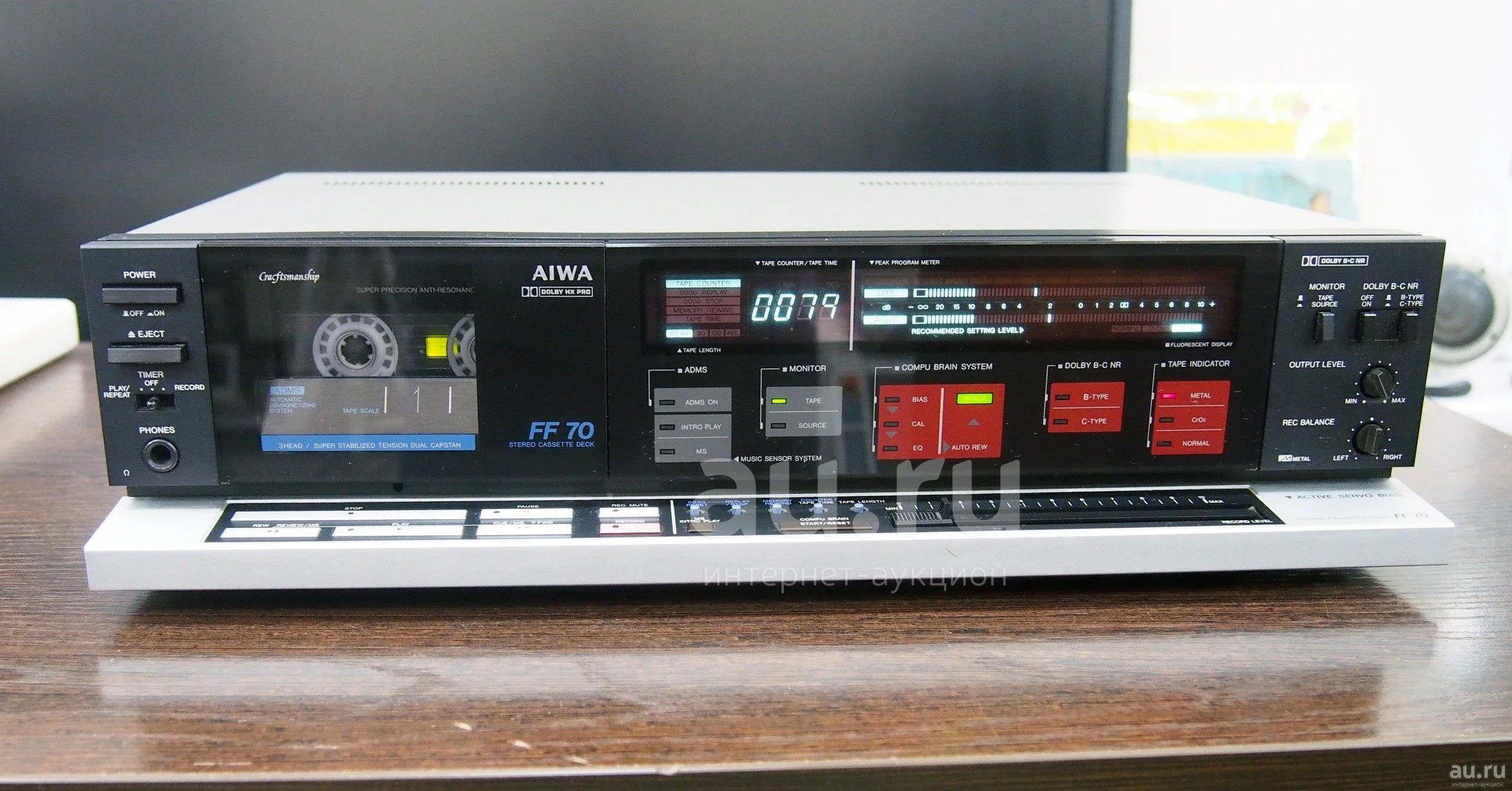 AIWA AD-FF70 ¥84,800(1982年頃) редкий из высших. Япония AIWA AD-FF70 ¥84,800(1982年頃) редкий из высших. Япония