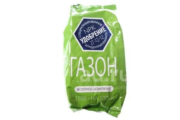 Удобрение Агроуспех Газонное весна-лето с микроэлементами 1,5кг ...