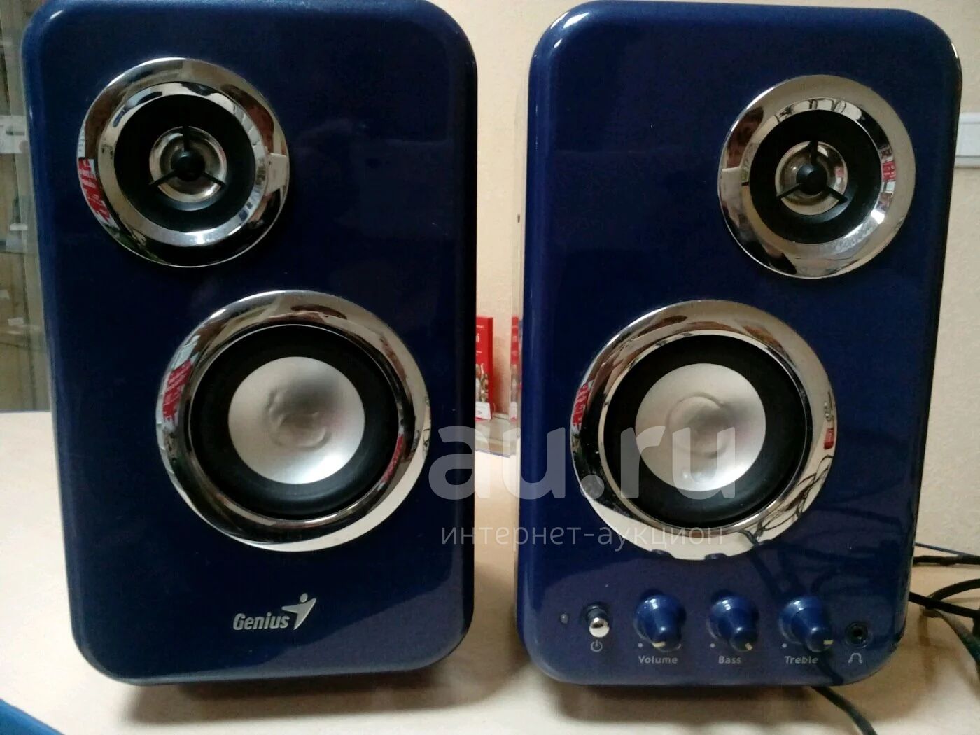 F64. Колонки Genius SP-HF 2.0 800 — купить в Красноярске. Состояние: Б/у.  Акустические системы на интернет-аукционе Au.ru