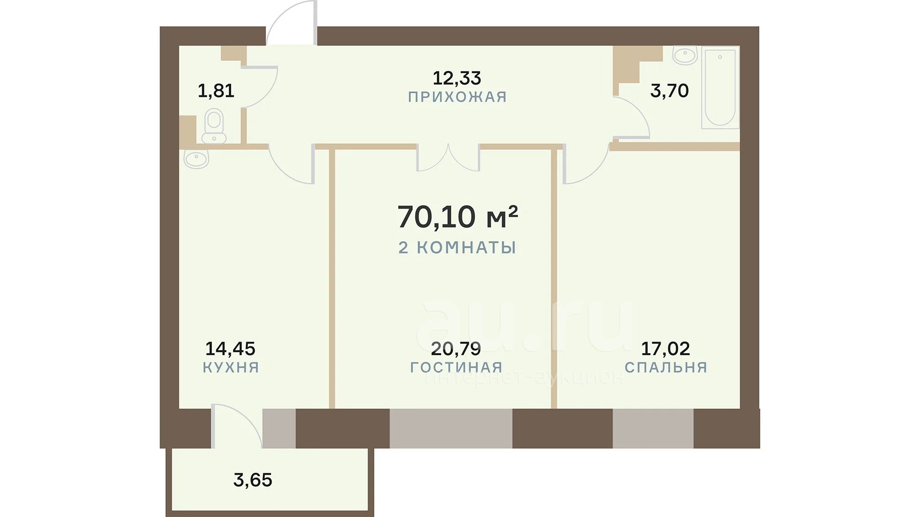 Купить 2 Х Комнатную Красноярск