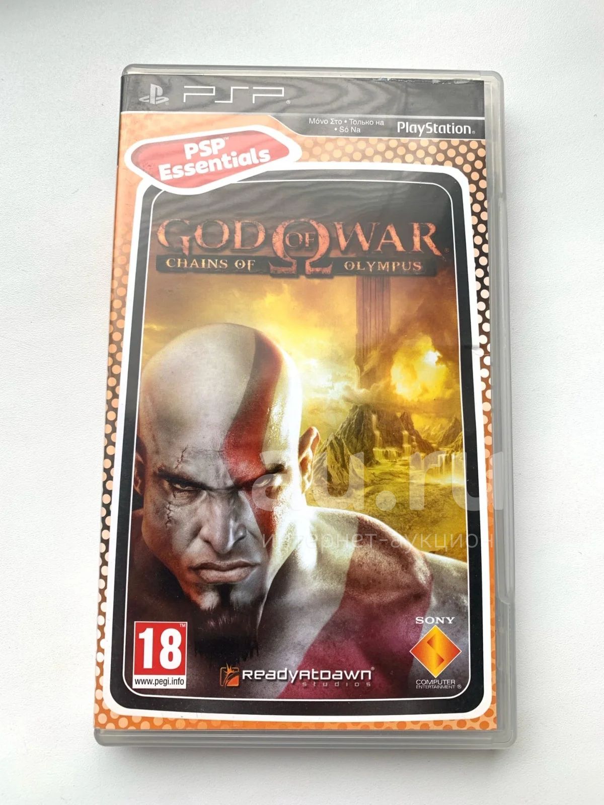 God of War: Chains of Olympus PSP — купить в Красноярске. Состояние: Б ...