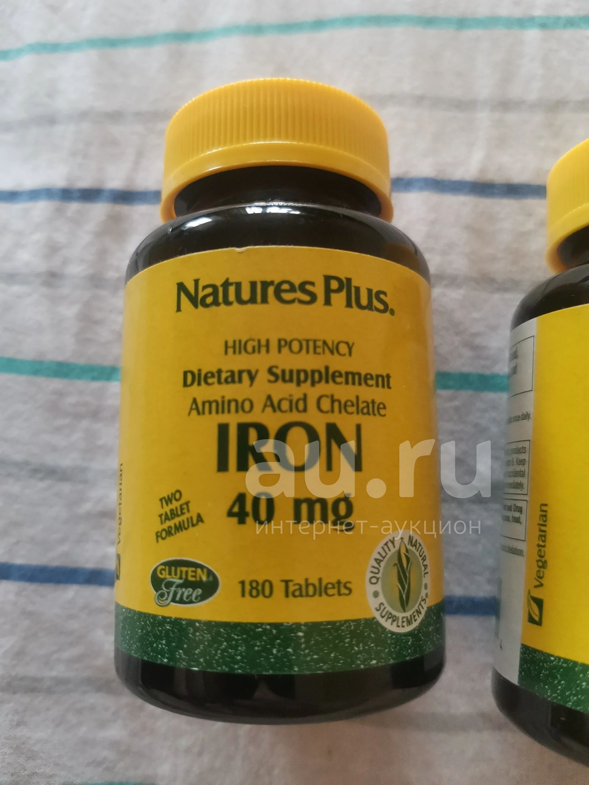 Natures plus железо iron 40 мг 180 таблеток — купить в Красноярске ...