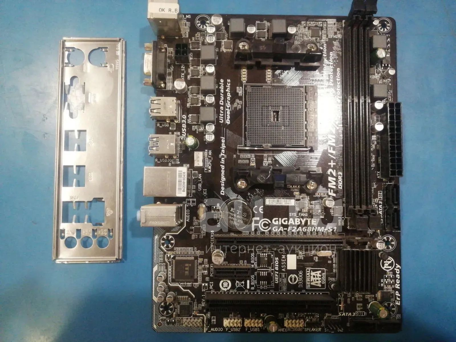 Материнская плата FM2 FM2+ Gigabyte GA-F2A68HM-S1 VGA 2*DDR3 USB3 ...