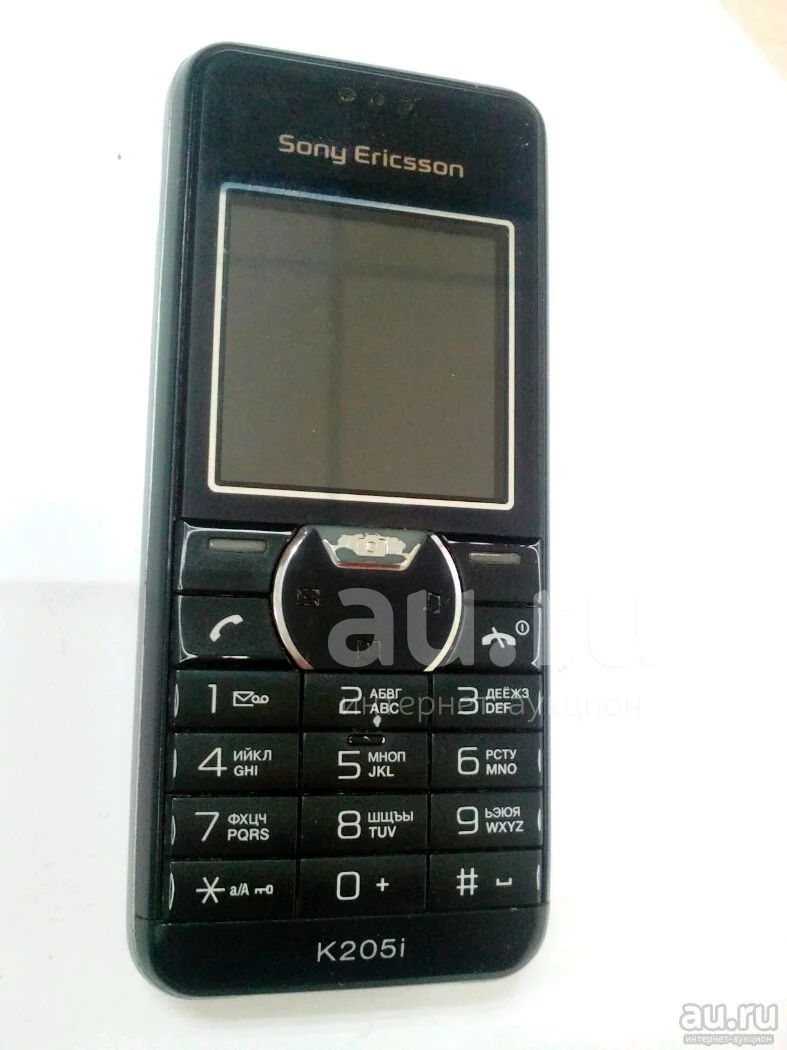 №898 . Телефон Sony Ericsson K205i ( K205 ) . — купить в Красноярске.  Состояние: Неисправно. Кнопочные мобильные телефоны на интернет-аукционе  Au.ru
