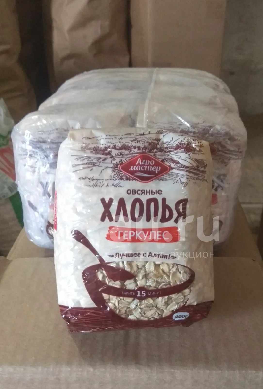 овсяные хлопья Геркулес Агро Мастер — купить в Красноярске. Крупы ...