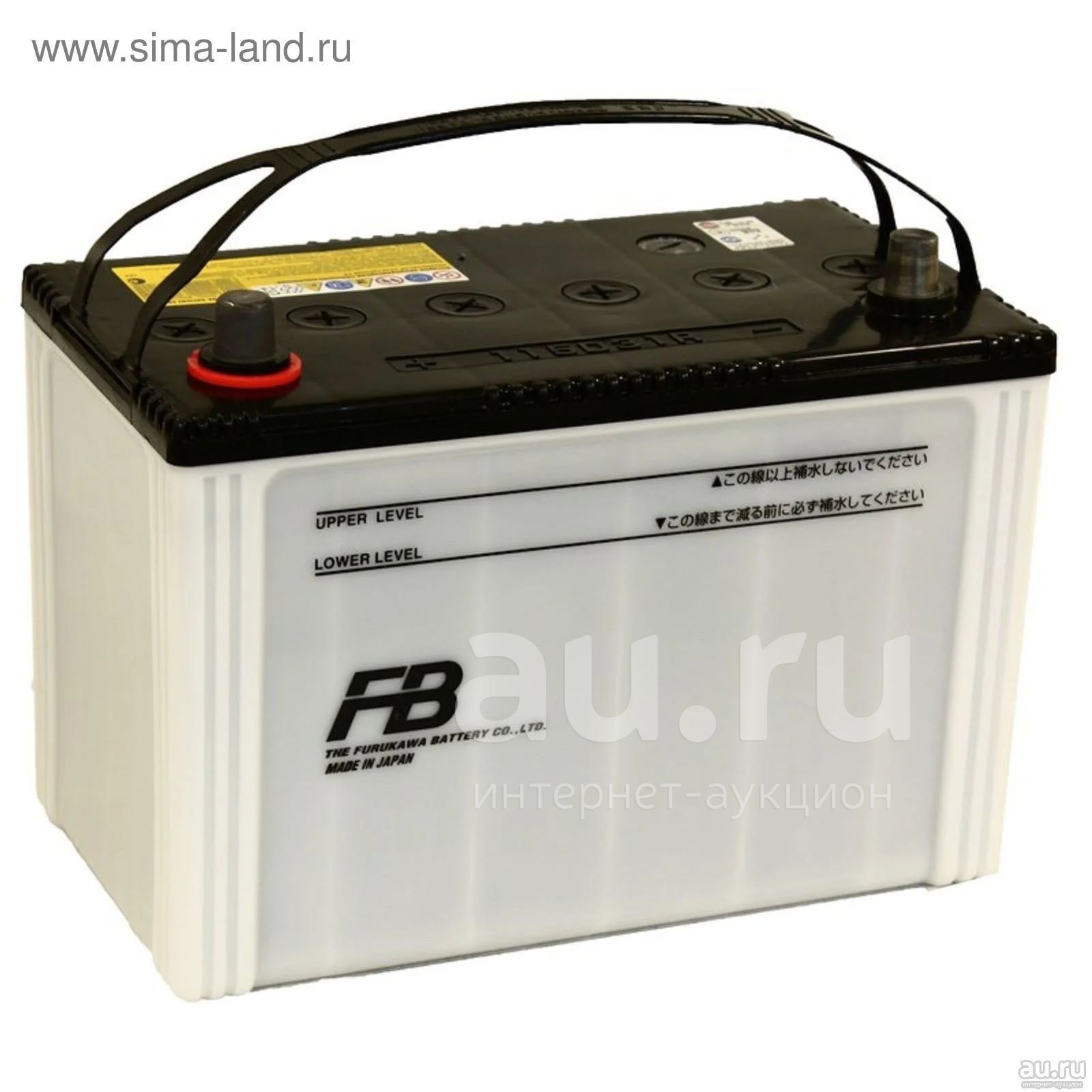 Аккумулятор SUPER FB 7000 90 Ач D31 обратная, прямая полярность ...