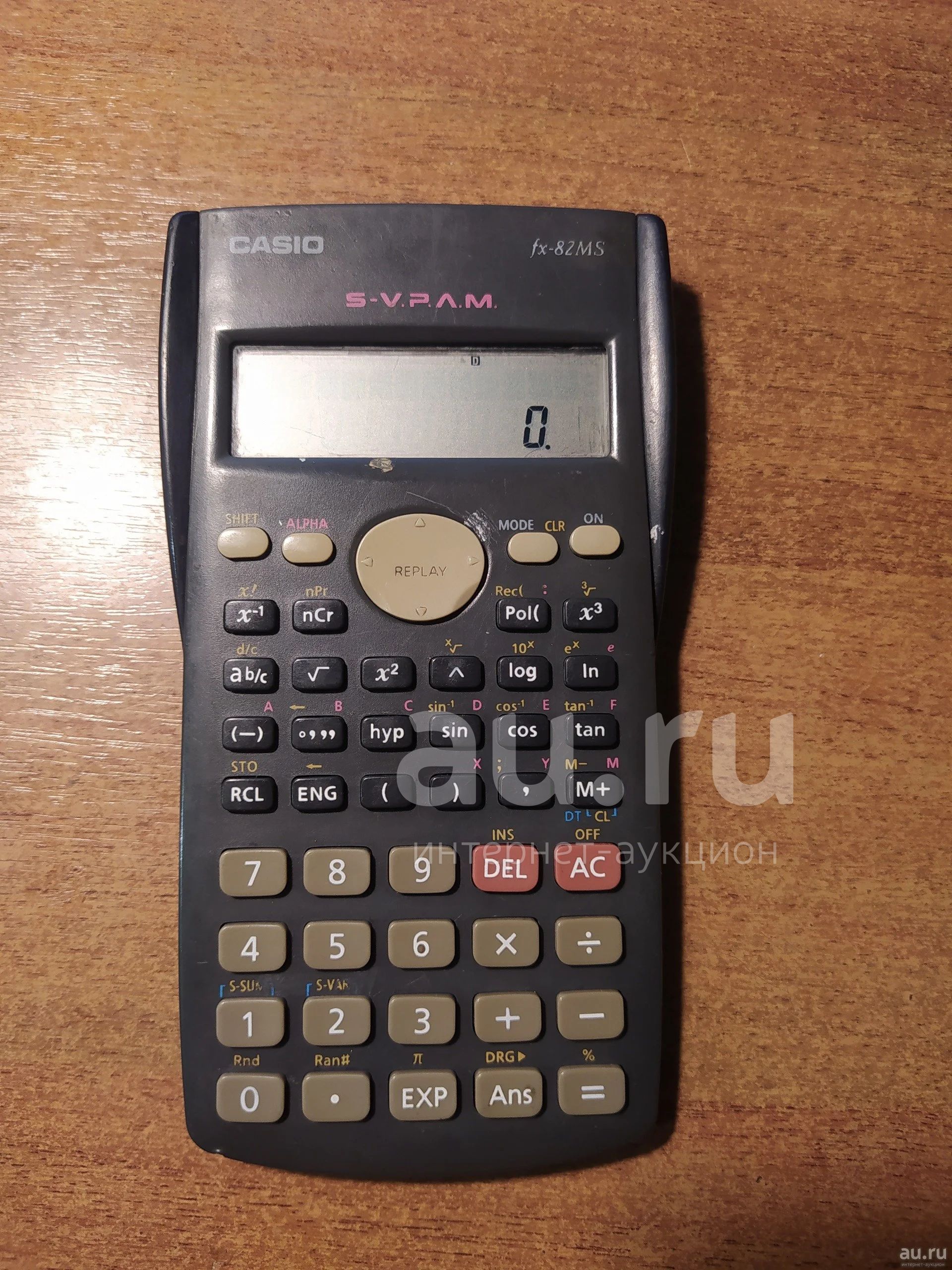 Калькулятор Casio fx-82ms — купить в Красноярске. Состояние: Б/у ...
